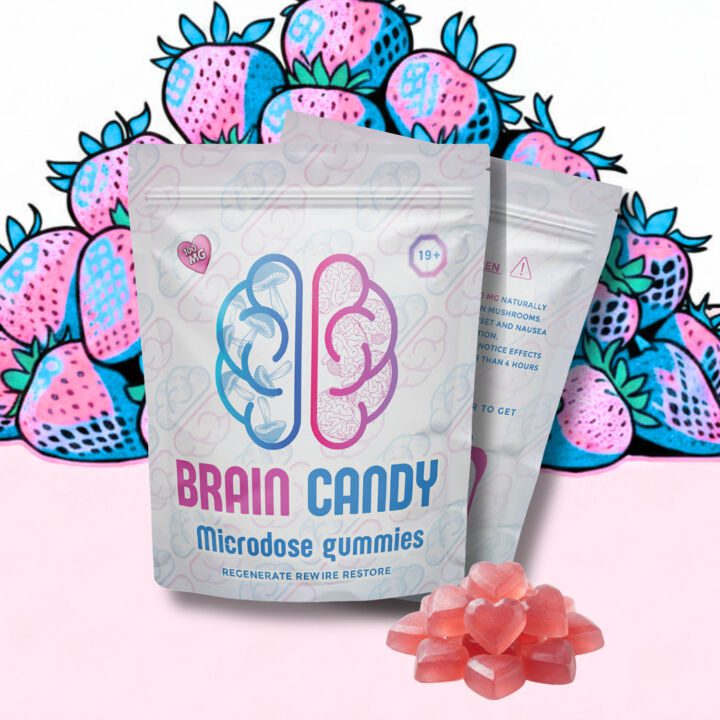 Micro Hearts Strawberry